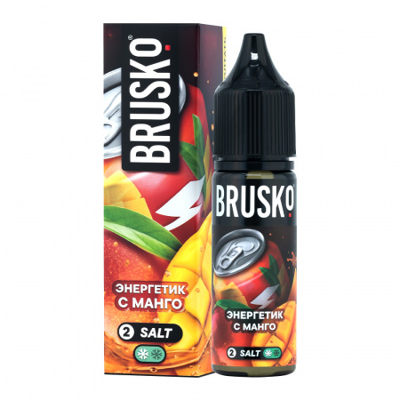 Жидкость Brusko Chubby salt 35ml 20mg (№5) 2ultra (Энергетик с манго, Hard)