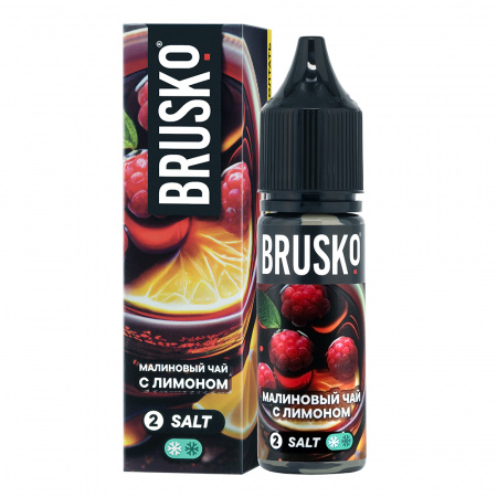 Жидкость Brusko Chubby salt 35ml 20mg (№5) 2ultra (Малиновый чай с лимоном, Hard)