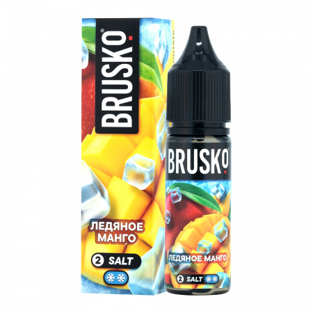 Жидкость Brusko Chubby salt 35ml 20mg (№2) (Ледяное манго, Light)