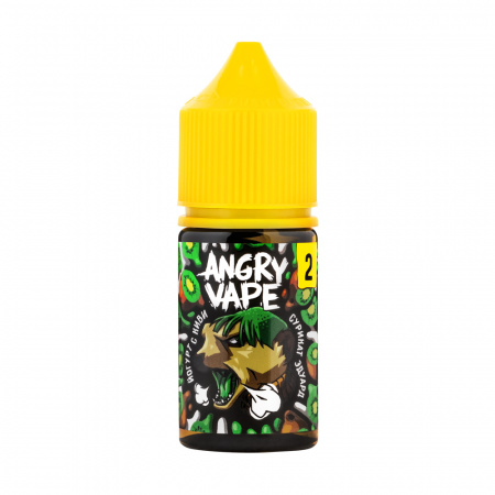 Жидкость Angry Vape salt 30ml 20mg (Сурикат Эдуард (Йогурт с киви), Light)