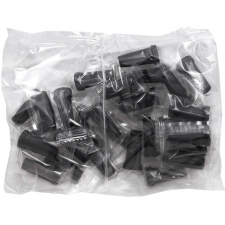 Мундштуки одноразовые внешние 25шт (Черные)