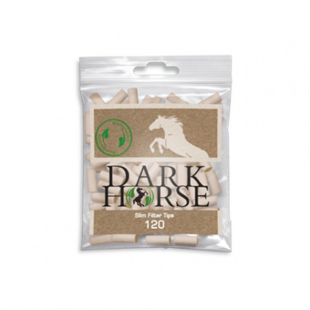 Фильтры для самокруток DarkHorse Slim Bio 120*6
