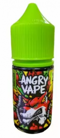 Жидкость Angry Vape salt 30ml 20mg Sour (Волк Ауф (Вишня с лимоном), Light)