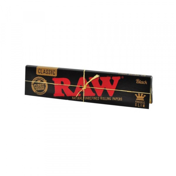 Папиросная Бумага RAW BLACK King-Size slim