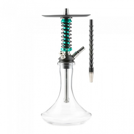 Шахта Mamay Customs Coilovers Micro (Зеленая шахта, черная пружина, 38 см, Шахта, Мундштук, 12 мм, Да, Нержавеющая сталь)