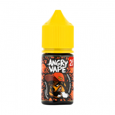 Жидкость Angry Vape salt 30ml 50mg (2 Ultra) (Ленивец Таймлапс (апельсиновая газировка), Hard)