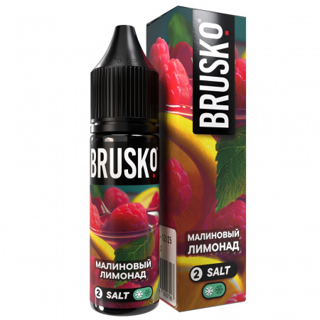 Жидкость Brusko Chubby salt 35ml 20mg (№5) 2ultra (Малиновый лимонад, Hard)