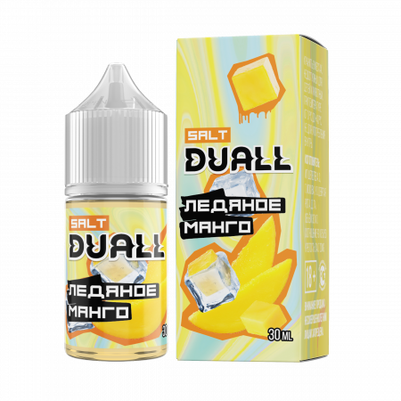 Жидкость Duall salt 30ml HARD 50mg (Ледяное Манго, Hard)