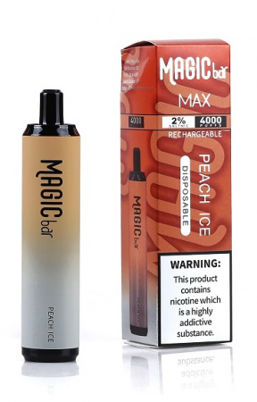Magic Bar 4000 (Peach Ice(Персик Лед), 4000 тяг)