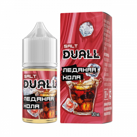 Жидкость Duall salt 30ml LIGHT 20mg (Ледяная Кола, Light)