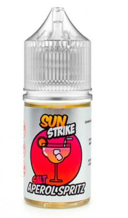 Жидкость Sun Strike salt 30ml 20mg (Aperol Sprits (апероль шприц), Light)