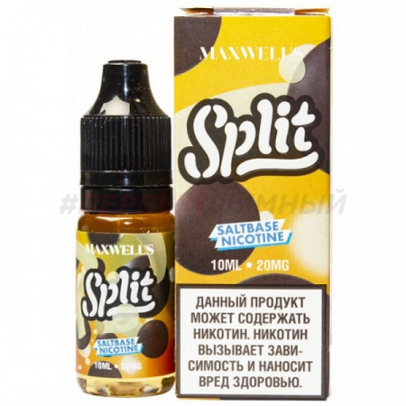 Жидкость Maxwells salt 10ml 20mg (Split (Банан кокос), Light)
