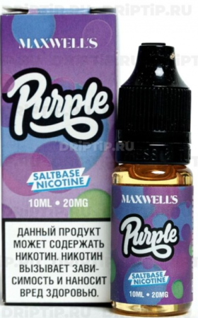 Жидкость Maxwells salt 10ml 20mg (Purple (Ягодный мармелад), Light)