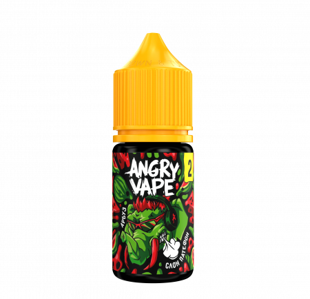 Жидкость Angry Vape salt 30ml 50mg (2 Ultra) (Слон Патефон (Арбуз), Hard)