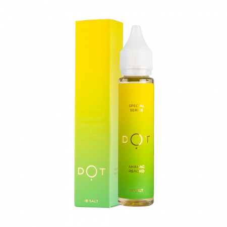 Жидкость HOTSPOT Dot 30ml 18mg S (Ананас Яблоко, Light)