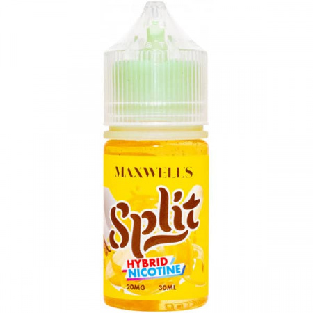 Жидкость Maxwells 30ml 20mg Hybrid (Split (Банан кокос), Hard)