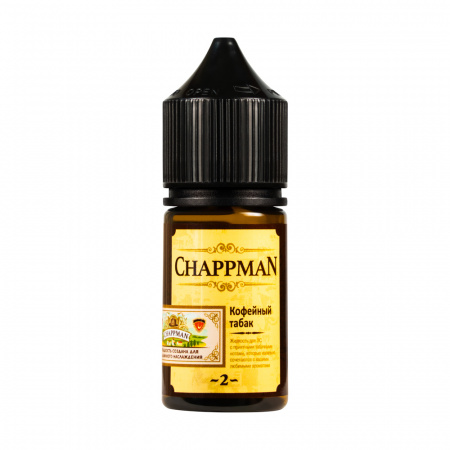 Жидкость Chappman salt 30ml 2 ultra (Кофейный табак, Hard)