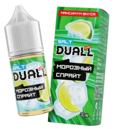 Жидкость Duall Extra salt 30ml LIGHT 20mg (Морозный спрайт, Light)