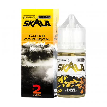 Жидкость SKALA salt 30 мл 2 ultra (50mg) (Кинабалу (банан со льдом), Hard)
