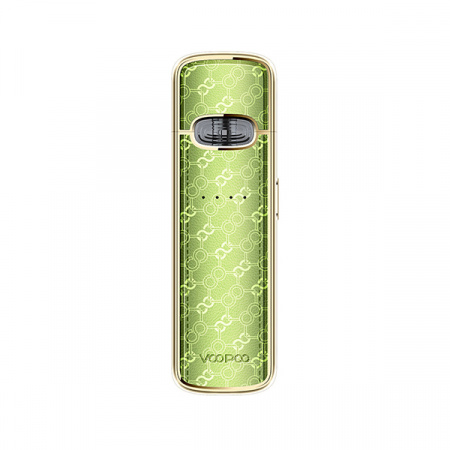 POD-система Voopoo Vmate E (Green inlaid Gold (Зеленый золотой), Датчик затяжки, 1200 mAh, 3 мл, 20 W)